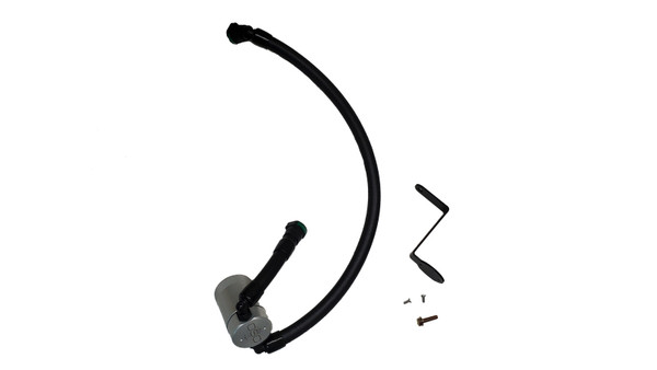 J&L 24+ Ford Mustang 5.0L (w/ Whipple Supercharger) Oil Separator - 3.0 CCV Side Clear Anodized - 3092D-C