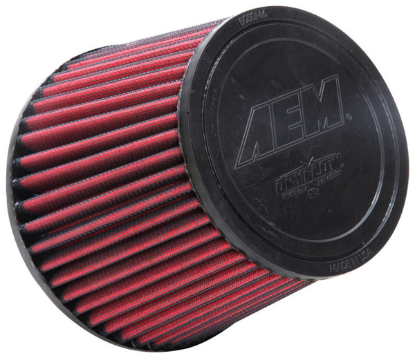 AEM 5 in x 5 in Dryflow Air Filter - 21-2073DK