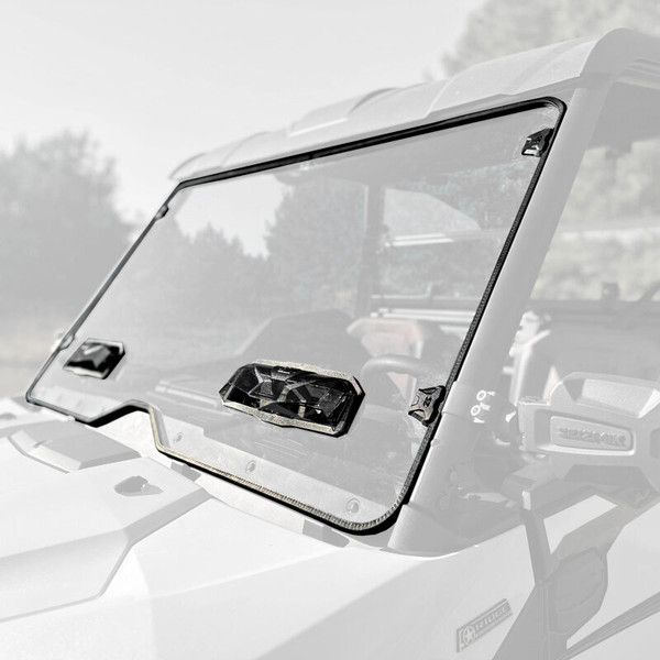 Seizmik 24+Kawasaki Ridge Ranch Tool Less Windshield - UV - 50-55316KIT