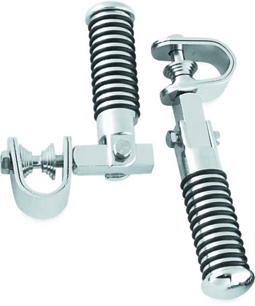 Bikers Choice Clamp On O Ring Peg Kit For 1 To 1 1/8 Inch Tube Universal Custom - 492614