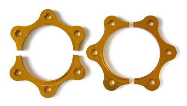 BLOX Honda S2000 Racing Half Shaft Spacers-Silver (Recommended for vehicles lowered 1.25in or more) - BXDL-00101-SI