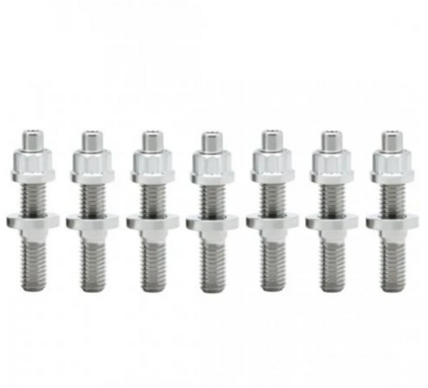 BLOX Racing SUS303 Stainless Steel Exhaust Manifold Stud Kit M8 x 1.25mm 45mm in Length - 9-piece - BXFL-00307-9