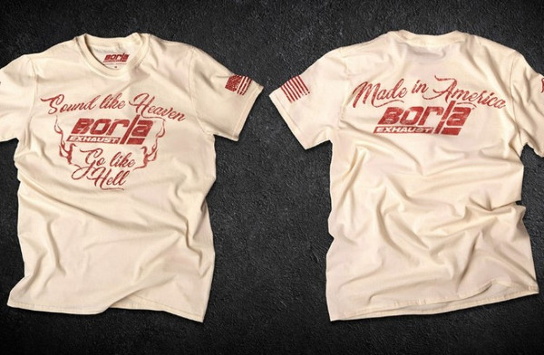 Borla Sound Like Heaven Go Like Hell T-Shirt Medium - 21587