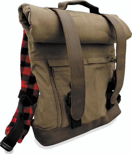 Burly Brand Voyager Back Pack - Dark Oak - B15-1020D