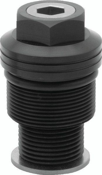 Burly Brand 39mm Fork Preload Adjuster - Black - B28-3000B