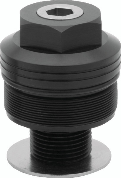 Burly Brand 49mm Fork Preload Adjuster - Black - B28-3001B