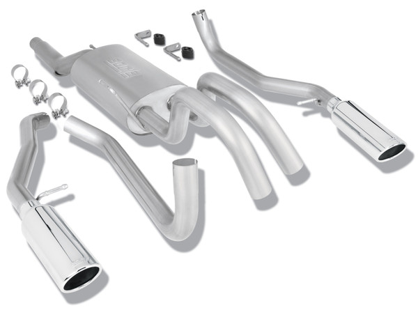 Borla 09 Ford F-150 Stainless Steel Touring Style Catback Exhaust - 140291