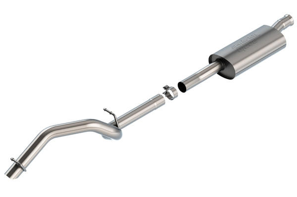 Borla 18-20 Jeep Wrangler JLU 2.0L I4 Climber Turn Down Exit Cat-Back Exhaust - 140822
