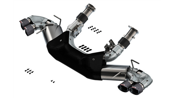 Borla 20-24 Chevy Corvette 6.2L V8 AT w/o NPP 3in S-Type Catback Exhaust - Carbon Fiber Tips - 140840CF