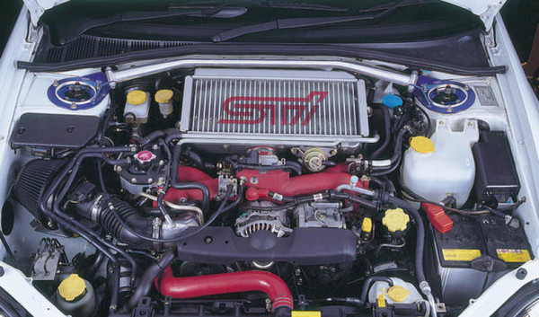 Cusco Bar OS Front Strut Bar 02-05 Subaru WRX/STI - 667 540 A