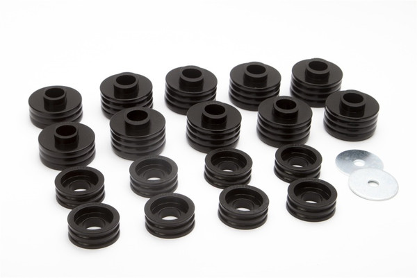 Daystar 1999-2016 Ford F-250 4WD/2WD (All cabs) - Polyurethane Body Mounts (Bushings Only) - KF04050BK