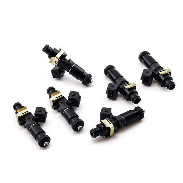 Deatschwerks Set of 6 Bosch EV14 1250cc Injectors for Nissan Skyline RB20DET 89-94 - 16MX-05-1250-6