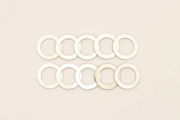 DeatschWerks -4 AN Aluminum Crush Washer (Pack of 10) - 6-02-0301