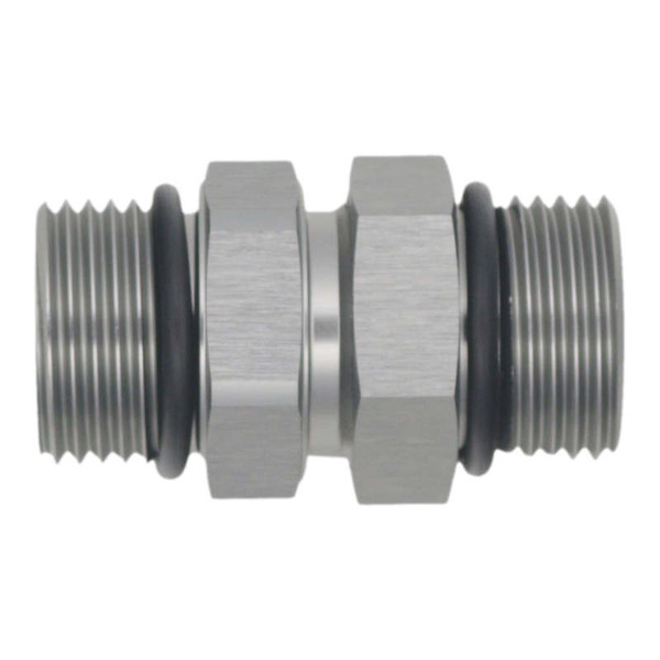 DeatschWerks 10AN ORB Male to 10AN ORB Male Swivel Adapter - Anodized DW Titanum - 6-02-0421