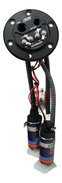 Deatschwerks X2 Pump Hanger w/ Dual DW420 for 92-00 Honda Civic - 9-421-7043