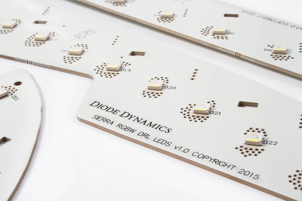 Diode Dynamics 2014-2016 GMC Sierra RGBW DRL LED Boards - DD2010