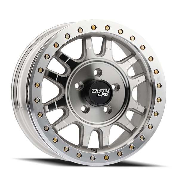 Dirty Life 9309R Canyon Pro 15x7 4-137 13mm Offset/106.25mm Hub Machined - Beadlock - 9309R-57102M