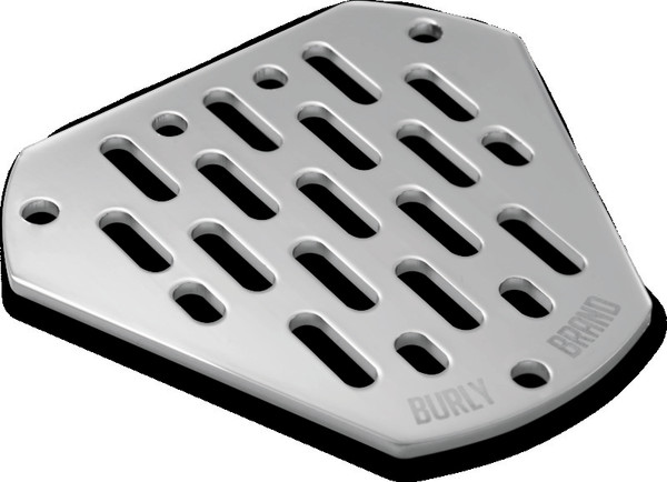Burly Brand Hex Faceplate MX -Chrome - 0206-0181-CH