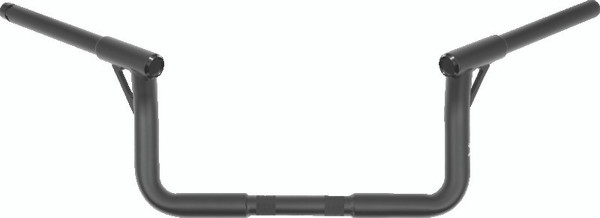 Burly Brand Louie B Bar 8in - Textured Black - B12-7007TB