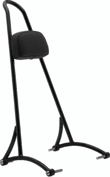 Burly Brand Tall Sissy Bar 20in - Black - B13-1505B