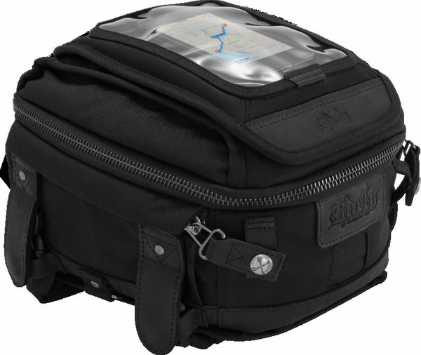 Burly Brand Voyager Tank/Tail Bag - Black - B15-1010B