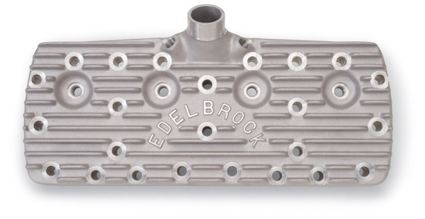 Edelbrock Cylinder Heads 1939-48 Model Ford Flatheads w/ Block Letter Logo (Pair) - 1126