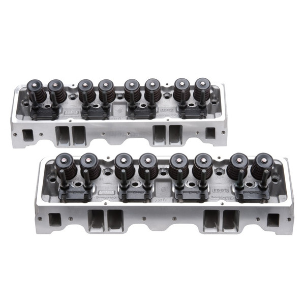 Edelbrock Cylinder Head E-Street SB Chevrolet 70cc (Complete Pair) - 5073