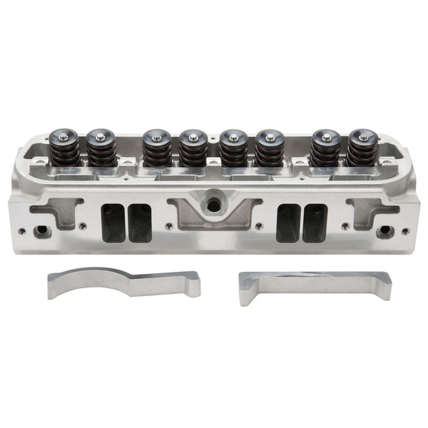 Edelbrock Cylinder Head SB Chrysler Victor In-Line 16 Complete w/ Solid Roller Springs - 61729