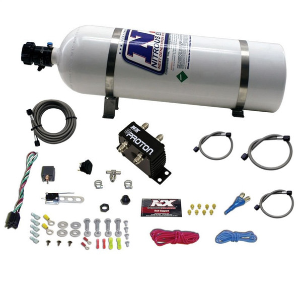 Nitrous Express Proton Plus Nitrous Kit w/15lb Bottle - 20421-15