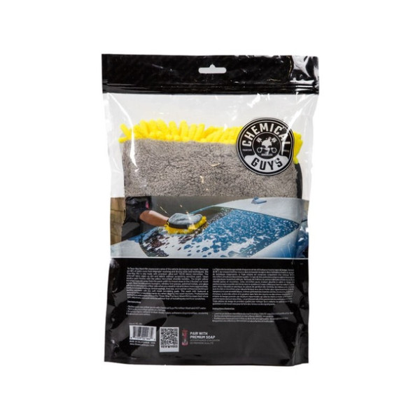 Chemical Guys Three-Way Premium Microfiber Wash Mitt - MIC494