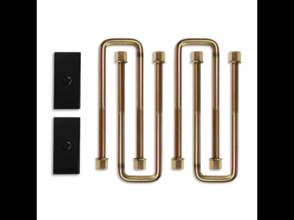 Cognito 11-24 Chev Silv/Sierra 2500/3500 HD 2WD/4WD 1in Block and 16in U-bolt Kit (steel/straight) - 110-91031