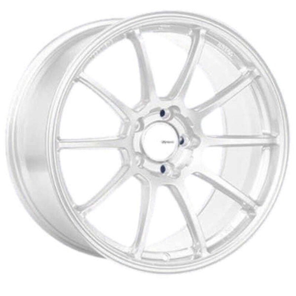 Enkei TRIUMPH 18x9.5 5x114.3 38mm Offset Vanquish White Wheel *MOQ 120* - 543-895-6538WP