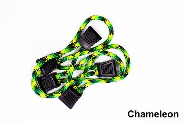 Fishbone Offroad Paracord Zipper Pulls 5 Pcs Chameleon - FB51279-H