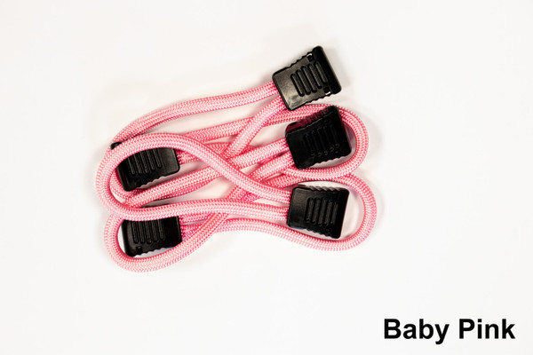 Fishbone Offroad Paracord Zipper Pulls 5 Pcs Baby Pink - FB51279-Q