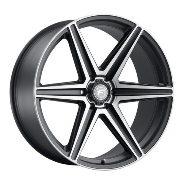 Forgestar X6 24x10 / 6x139.7 BP / ET25 / 6.5in BS Satin Black Wheel - F01140084P25