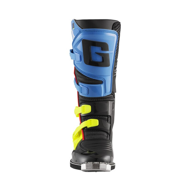 Gaerne GXJ Boot Black/Blue/Fluorescent Yellow Size - Youth 2.5 - 2169-013-2.5