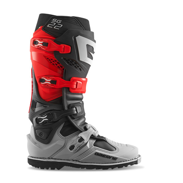Gaerne SG22 Limited Edition Gore-Tex Enduro Boot Red/Black/Grey LE Size - 8 - 2263-005-8