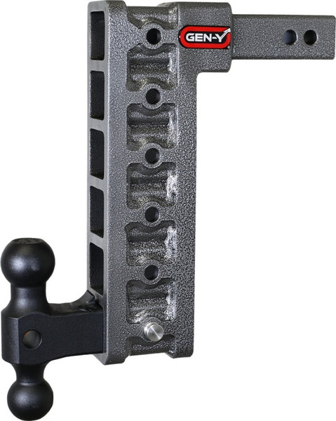 Gen-Y Mega Duty 2in Shank 12.5in Drop 16K Hitch w/GH-051 Dual-Ball - GH-516