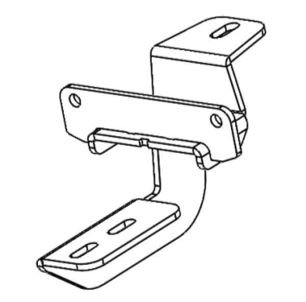 Go Rhino 07-18 Jeep Wrangler JK 2DR Mounting Brackets (V-Series V3/RB10 Slim/RB20 Slim) - Tex. Blk - 6949266