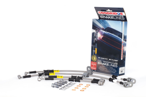 Goodridge 16-17 Mazda Miata MX-5 (w/o Factory Brembo Calipers) SS Brake Lines - 25013