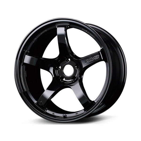 Gram Lights 57CR 17x9 +12 5x114.3 Gloss Black Wheel - WGCRQ12EGX