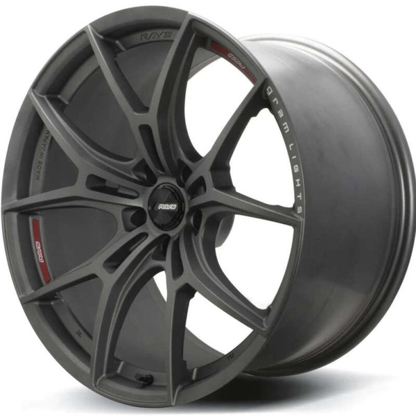 Gram Lights 57FXZ Overseas 19x9.5 +20 5-114.3 Matte Graphite w/Machining Wheel - WGFZ420EMG
