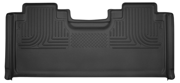 Husky Liners 15-23 Ford F-150 Super Cab X-Act Contour Black 2nd Seat Floor Liners - 53451