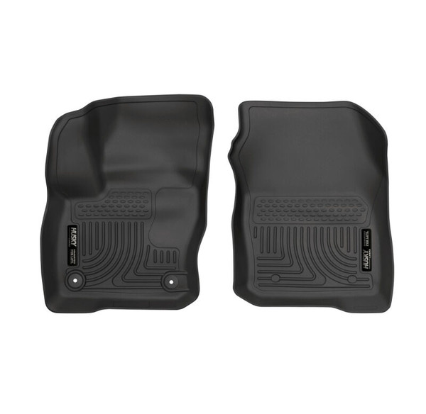 Husky Liners 12-15 Ford Focus X-act Contour Series Front Floor Liners - Black - 55681