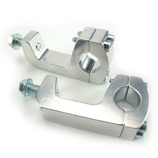 Cycra Standard 7/8 in. Bar U Clamp - Silver - 1CYC-1151-02