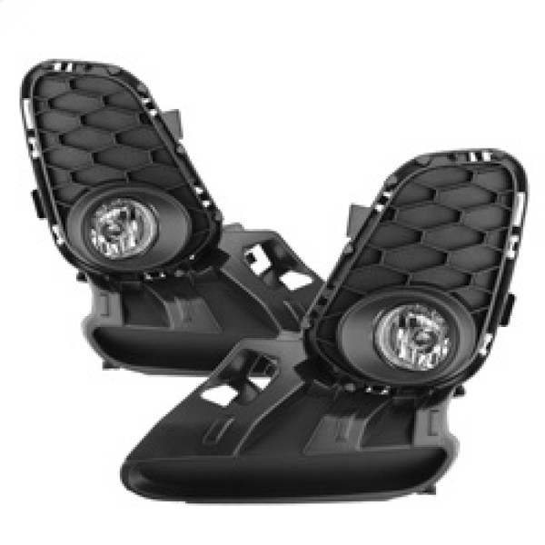 Spyder Mazda 3 2012-2013 4Dr/5Dr OEM Fog Lights w/Switch Clear FL-MAZDA32013-C - 5076120