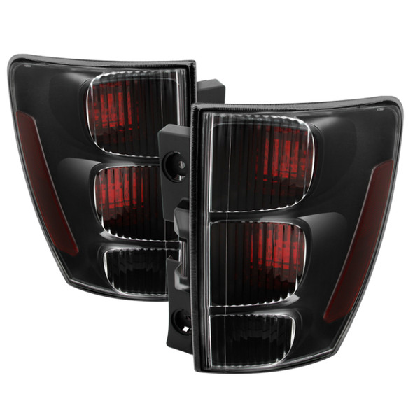 Xtune Chevy Equinox 05-09 OEM Style Tail Lights -Black ALT-JH-CEQ05-OE-RSM - 9031885