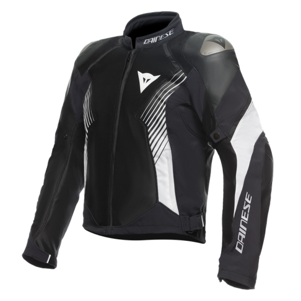 Dainese Super Rider 2 Absoluteshell Jacket Black/Black/White Size - 44 - 201654630-948-44