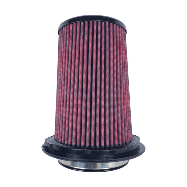 Injen 8-Layer Oiled Cotton Gauze Air Filter 5in Flange ID 8in Base/ 7.9in Height/ 5.3in Inertia Top - X-1116-BR