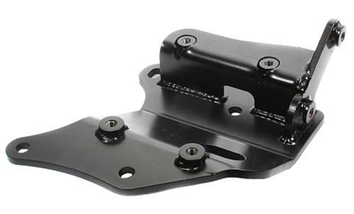 Innovative 88-91 Civic /CRX B-Series Black Steel Conversion AC Bracket (D-Series Sanden Compressor) - 59180